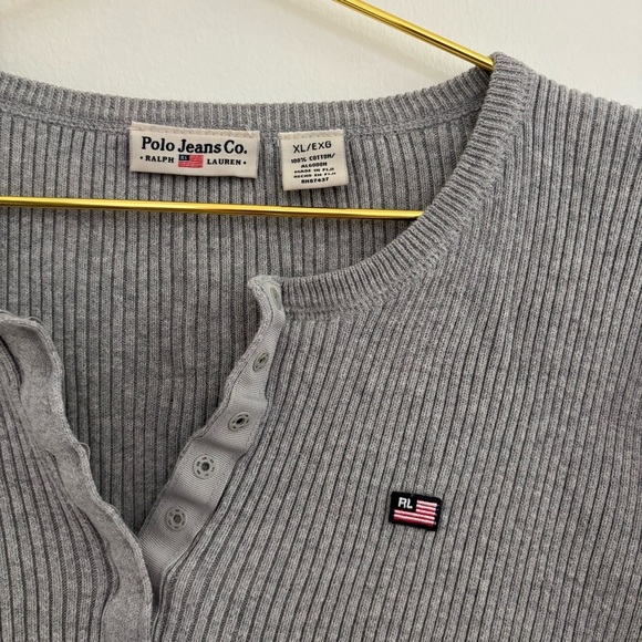 Ralph Lauren Polo Ribbed American Flag Sweater - Picture 4 of 6